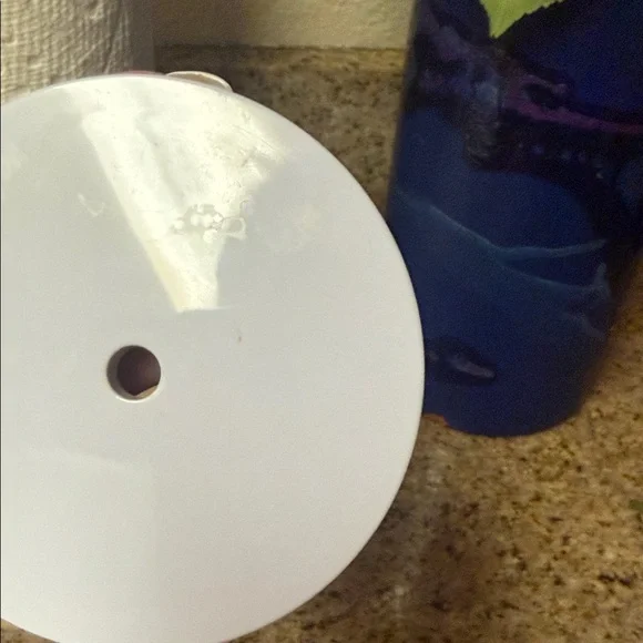 Starbucks | Sequin White Tumbler with Pink Straw and Green Logo - Picture 15 of 16